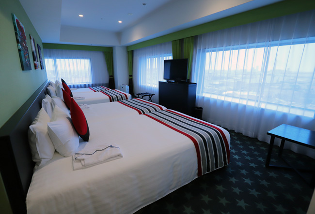 USJに一番近いオフィシャルホテル、ザ・パークフロントホテルユニバーサル・スタジオ・ジャパン