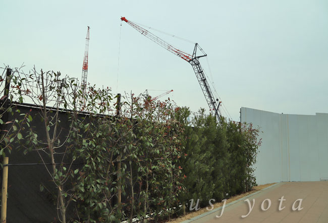 スーパーニンテンドーワールドの工事