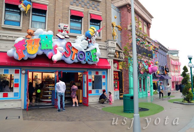 ミニオンパークのショップ