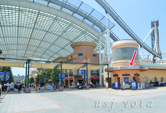 ワンピースプレミアショー当日券売り場