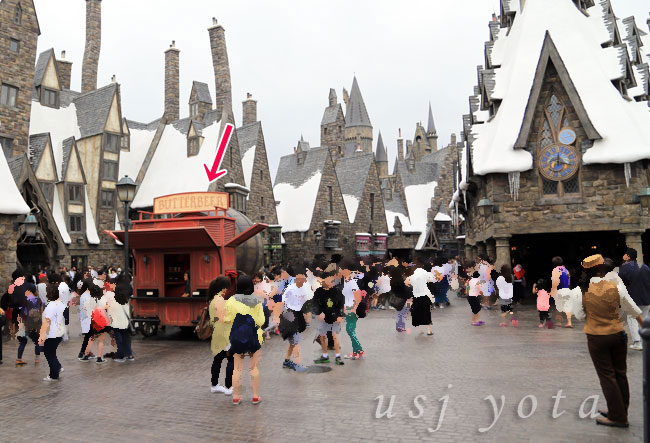 バタービールの販売カード