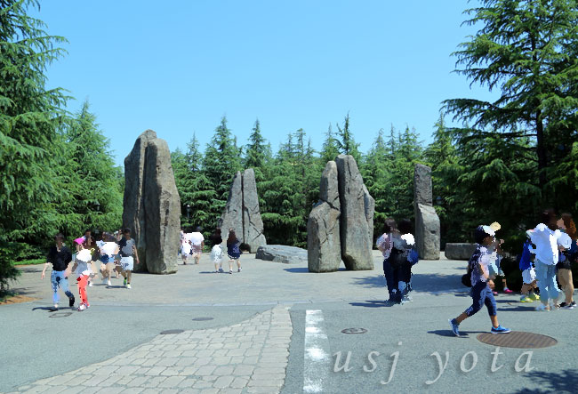 ハリポッターエリアの入り口