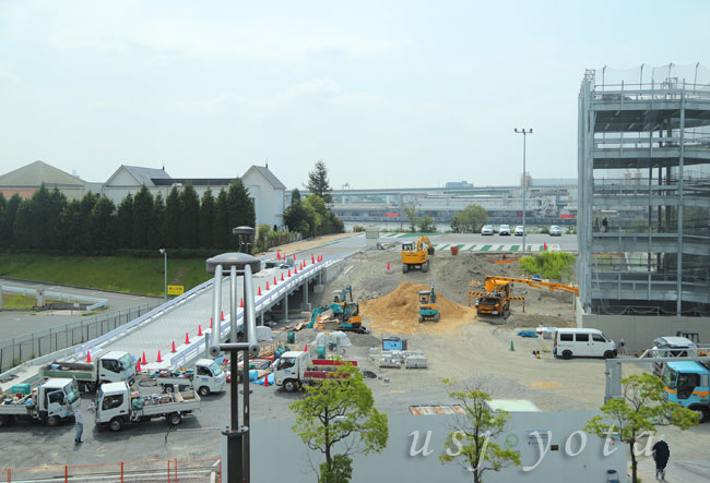 桜島第3駐車場の入り口