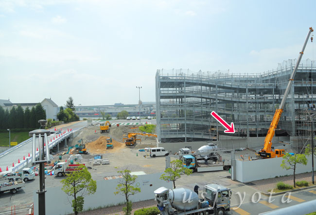 桜島第3駐車場の入り口