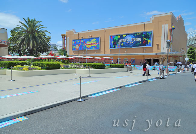 ウォーターサプライズパレードのキッズエリア