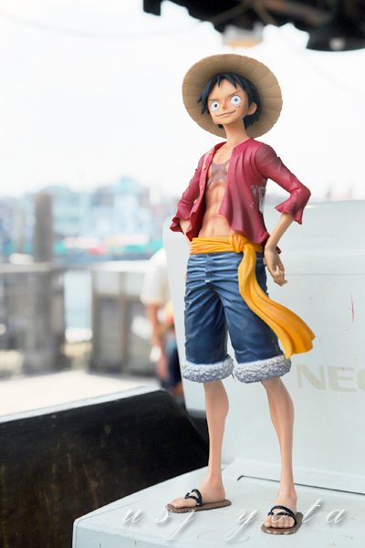 ルフィのフィギュア