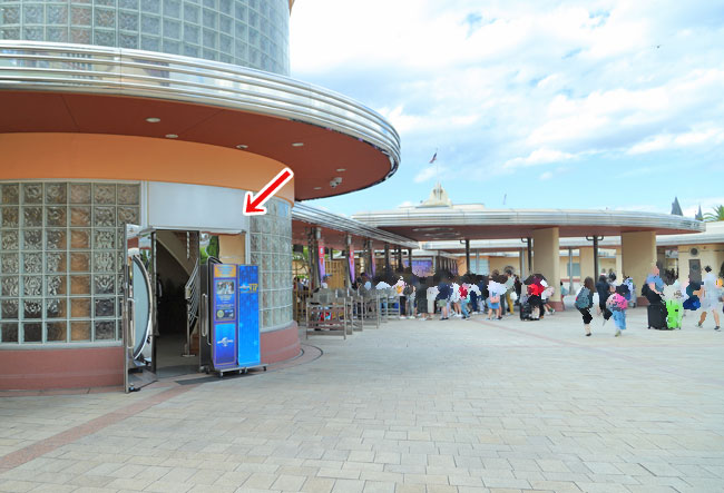 ユニバーサルVIPツアー参加者の専用入り口