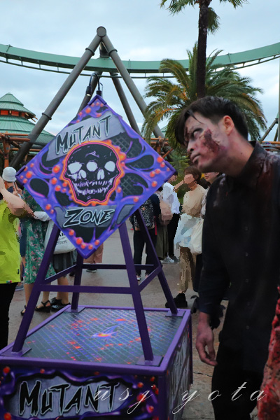 MUTANTエリアのゾンビ