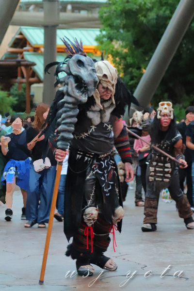 TRIBALエリアのゾンビ