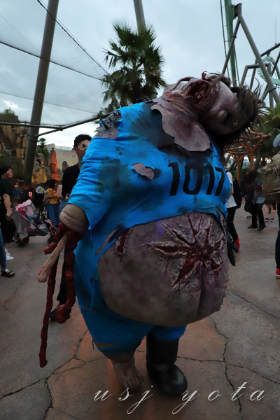 MUTANTエリアのゾンビ