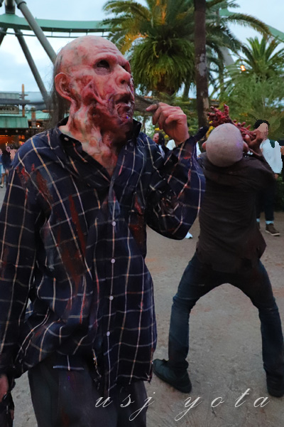 MUTANTエリアのゾンビ