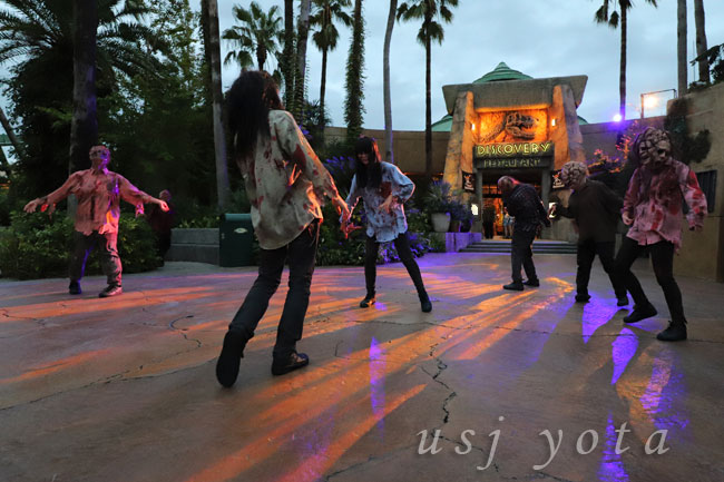 MUTANTエリアのゾンビ