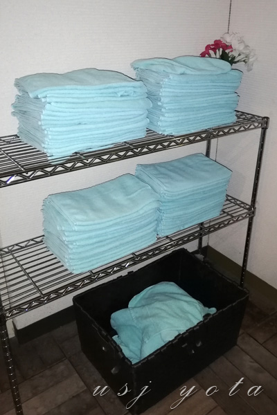 舞浜ユーラシア足湯タオル