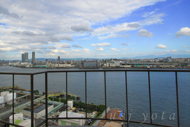 ホテルユニバーサルポート11階からの眺望