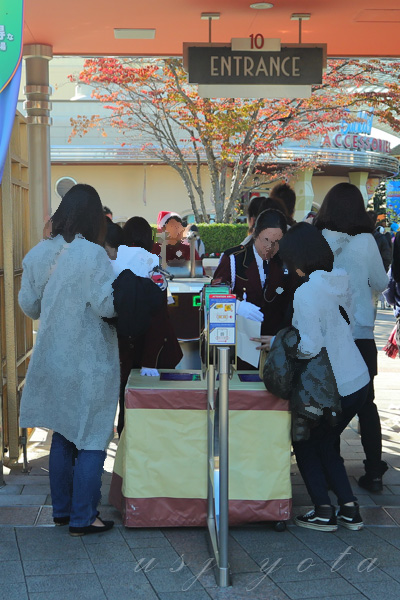 USJの手荷物検査