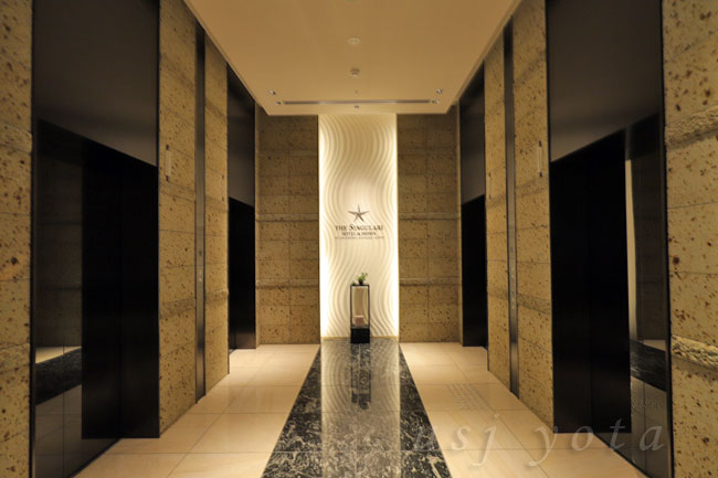 USJオフィシャルホテルシンギュラリホテルへエレベーターホール