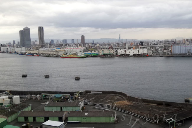 スカイスパ(大浴場)『湯上り処』からの眺望