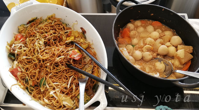 ザ シンギュラリ ホテルのレストランのバイキング