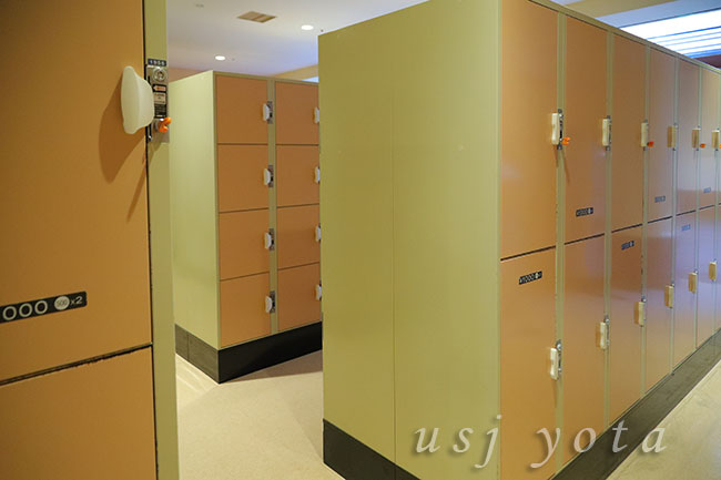 ユニバーサルスタジオジャパンのコインロッカー