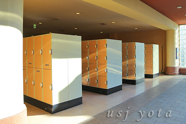 ユニバーサルスタジオジャパンのコインロッカー