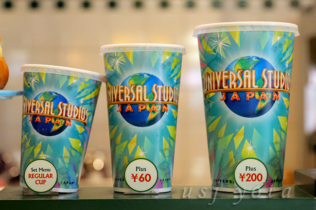 ドリンク紙カップのサイズ