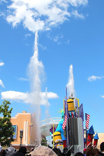 ウォーター・サプライズ・パレードのウォーターキャノン