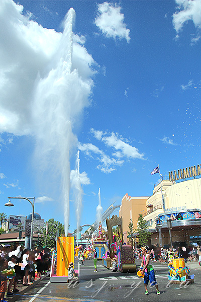 ウォーター・サプライズ・パレードのウォーターキャノン