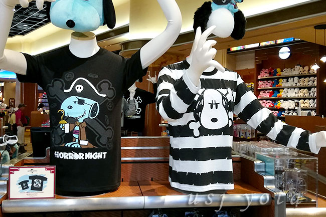 ハロウィーンスヌーピーのTシャツ