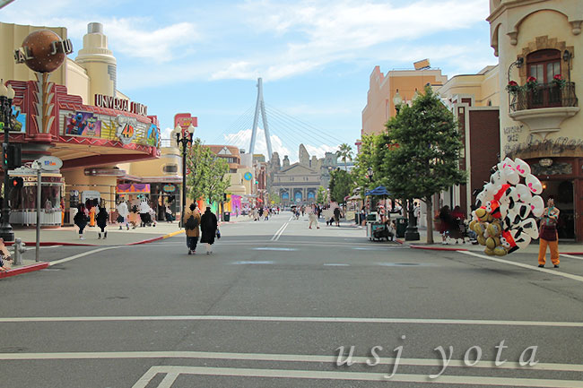 空いているUSJの様子