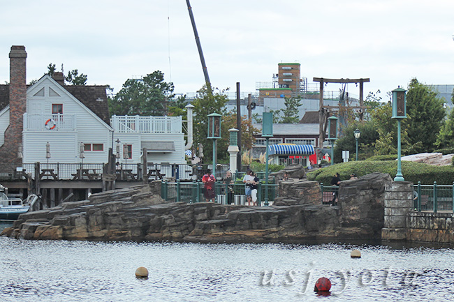 ニンテンドーワールドの工事の様子