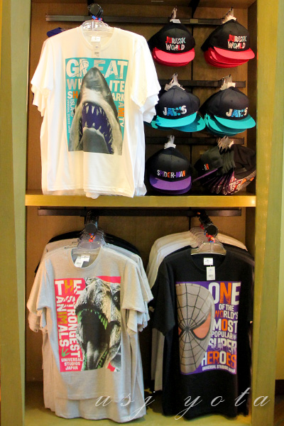 ジョーズ  ジュラシックパーク  スパイダーマンなどのお土産