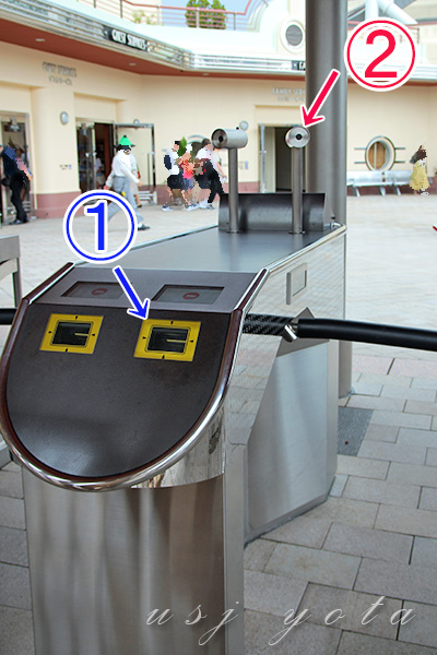 顔認証入場ゲート