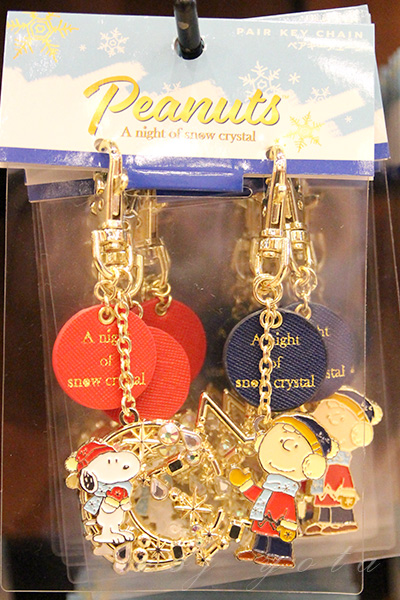 スヌーピー Snow Crystalキーチェーン