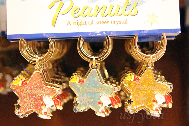 スヌーピー Snow Crystalキーチェーン