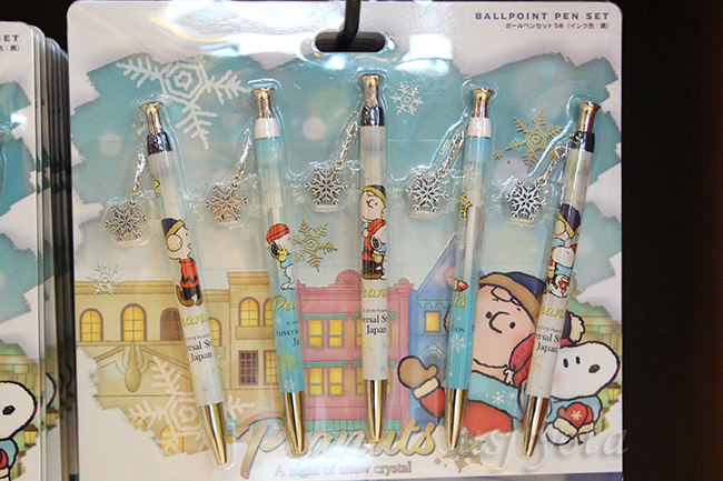 スヌーピー Snow Crystalボールペンセット