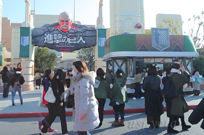 進撃の巨人フードカート