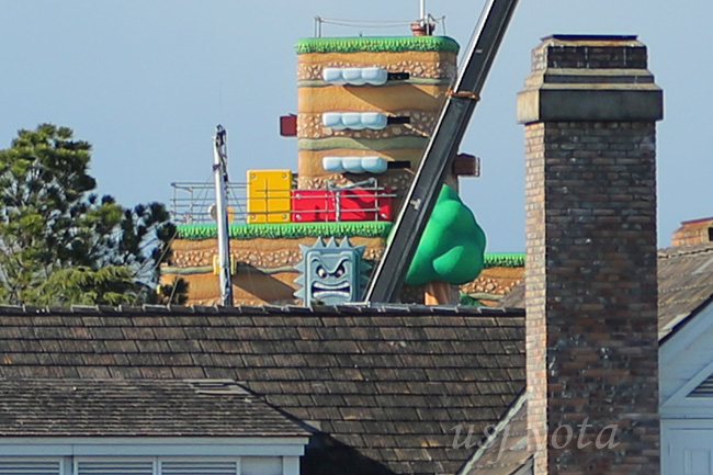 USJマリオ【ドッスン】の顔