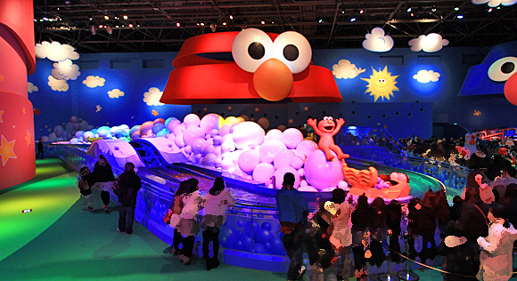 エルモのバブルバブル