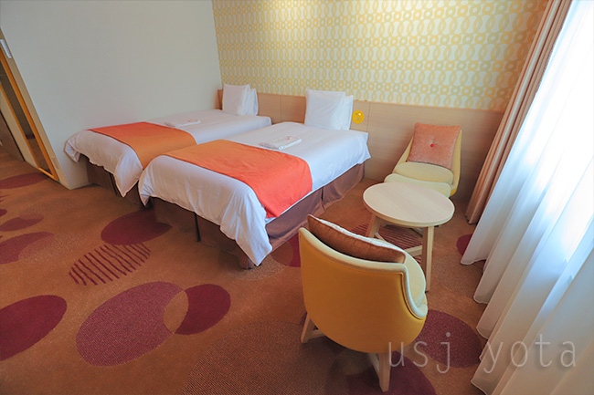 ホテルユニバーサルヴィータベッド回り