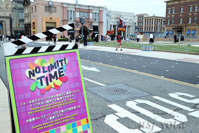 USJ2021年のショー NO LMIT! タイム