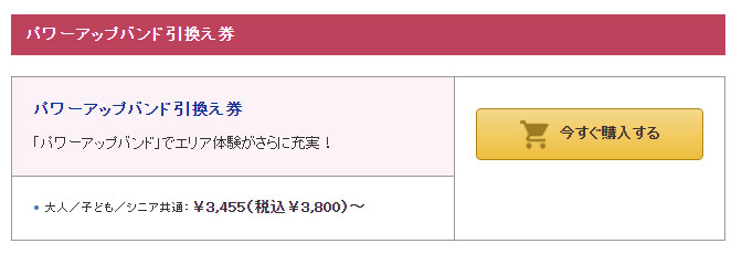 パワーアップバンド引換券2022-07