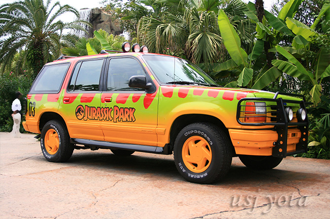 ジュラシックパークのRV車