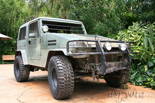 ジュラシックパークの車