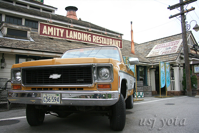 ジョーズのピックアップトラック