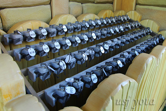 ニンテンドーワールドの傘立て