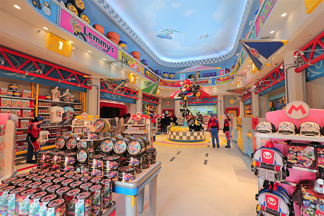 マリオカーモーターズ店内