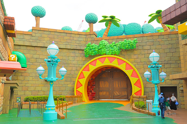 ドンキーコングエリアの入り口