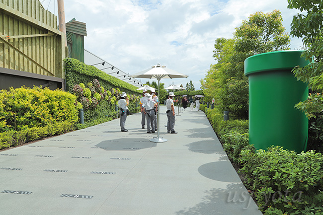 ニンテンドーワールド整理券確認場所