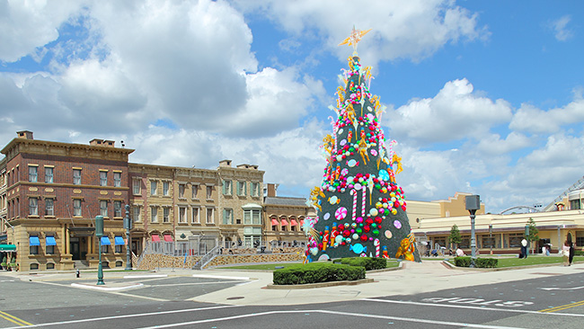 グラマシーパークのクリスマスツリー
