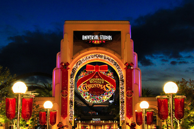 2012年大門のクリスマスリース